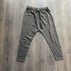 Nicholas K Harem Cotton Relaxed Pants Sz M Lagenlook Minimalist Grunge Goth